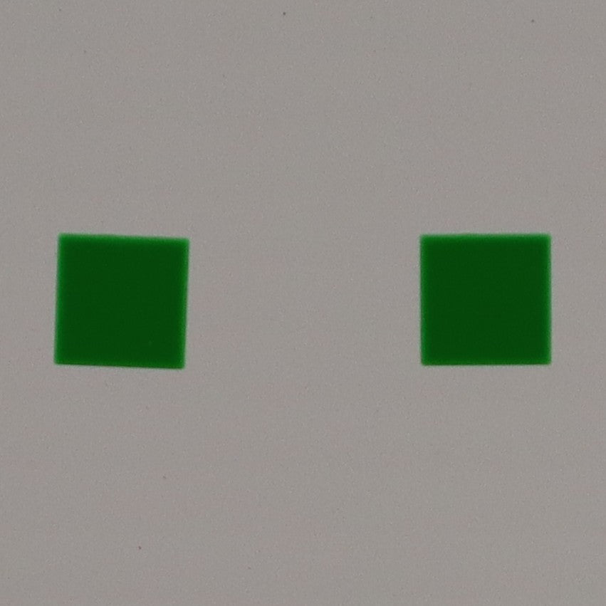 1X1 TILE STUD EARRINGS