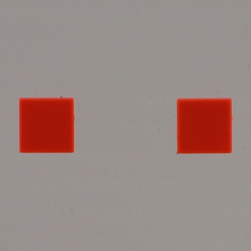 1X1 TILE STUD EARRINGS