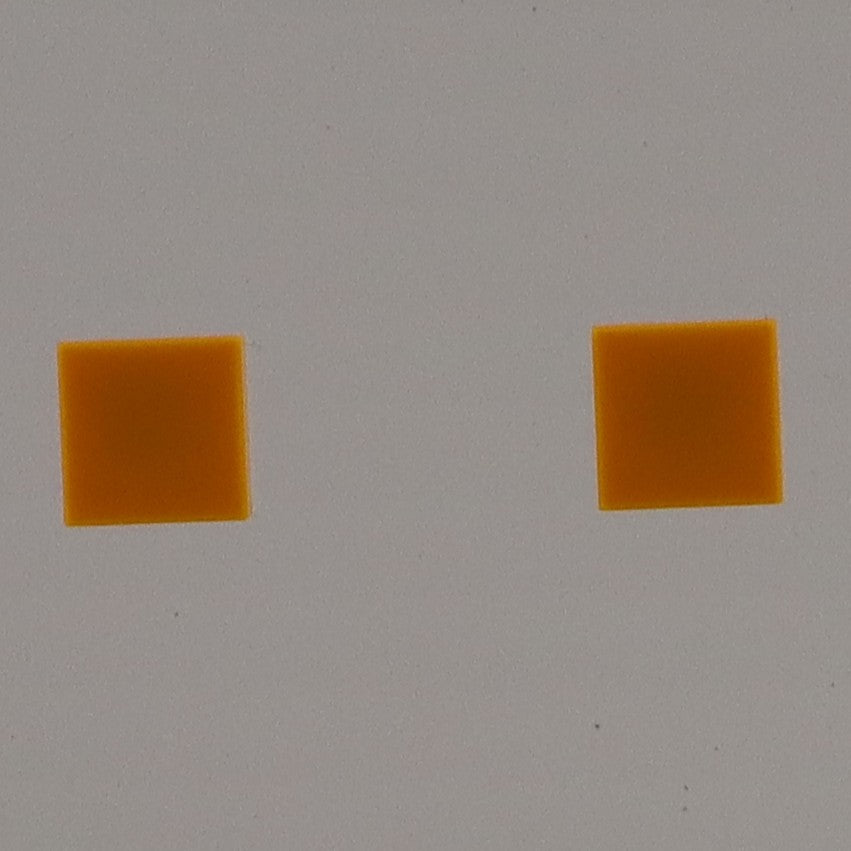 1X1 TILE STUD EARRINGS