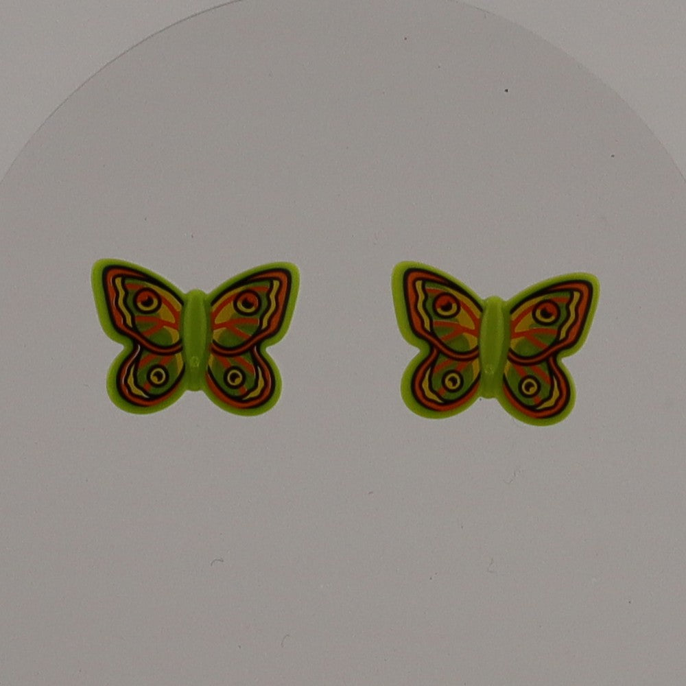 BUTTERFLY STUD EARRINGS