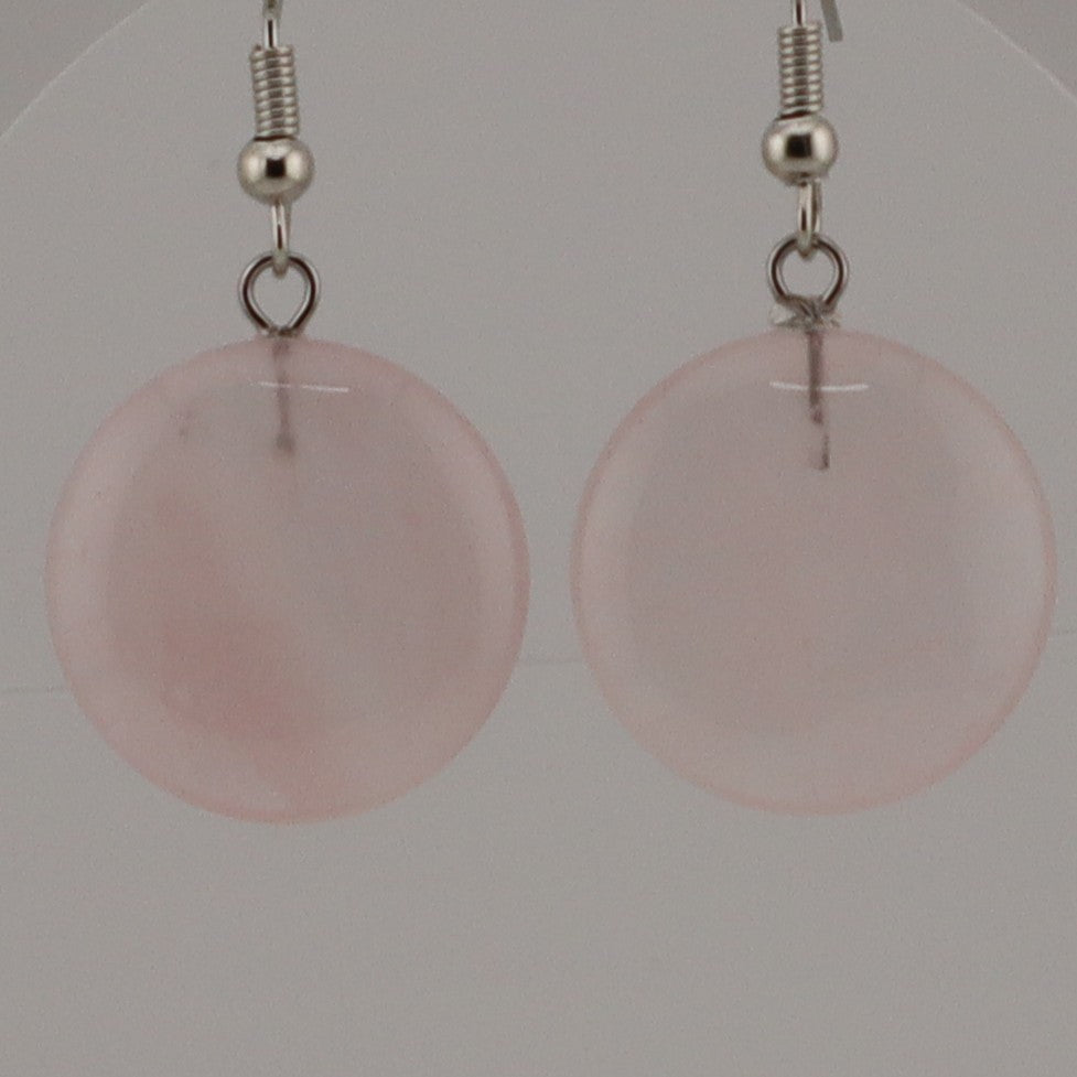 GEMS/GLASS & ROCK EARRINGS AND PLASTIC IMITATION