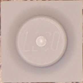 1X1 PLATE STUD EARRINGS