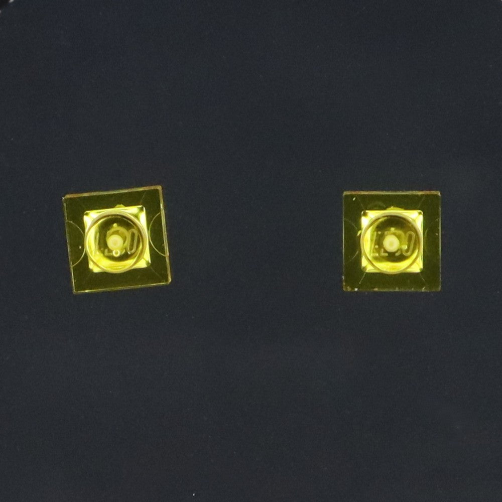 TRANSPARENT 1X1 PLATE STUD EARRINGS