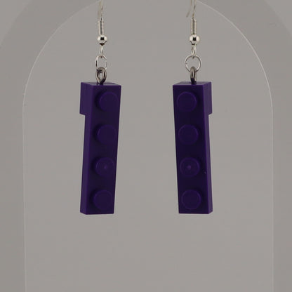 1X4 PLATE HANGING EARRINGS