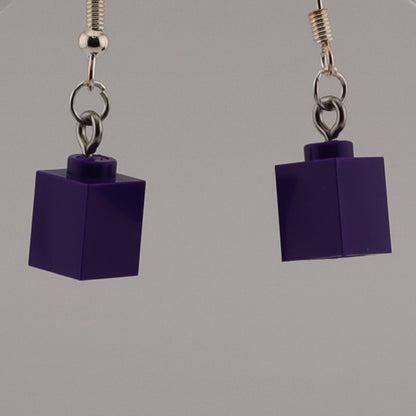 1X1 BRICK HANGING EARRING