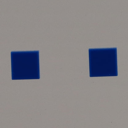 1X1 TILE STUD EARRINGS