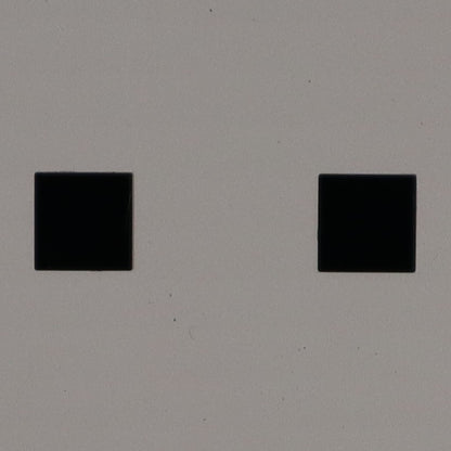 1X1 TILE STUD EARRINGS