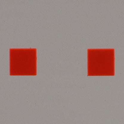 1X1 TILE STUD EARRINGS