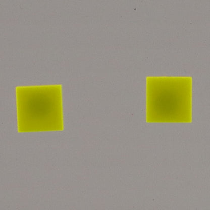 1X1 TILE STUD EARRINGS