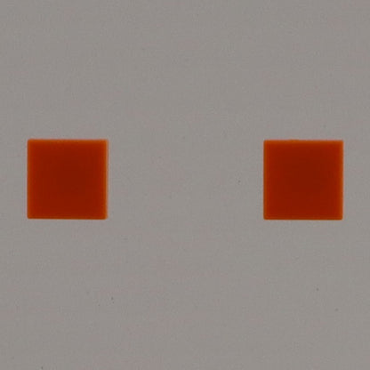 1X1 TILE STUD EARRINGS