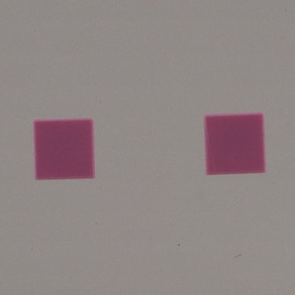1X1 TILE STUD EARRINGS