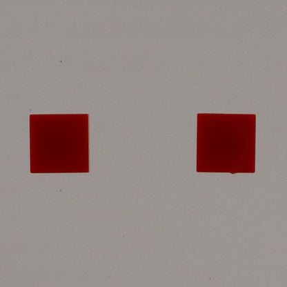 1X1 TILE STUD EARRINGS