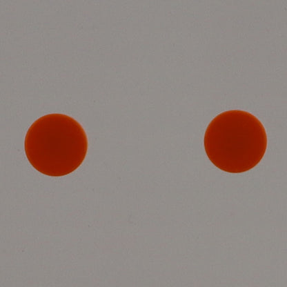 1X1 TILE ROUND STUD EARRINGS