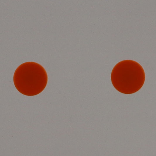 1X1 TILE ROUND STUD EARRINGS