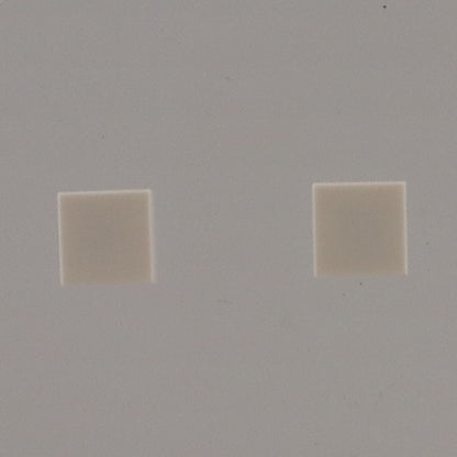 1X1 TILE STUD EARRINGS