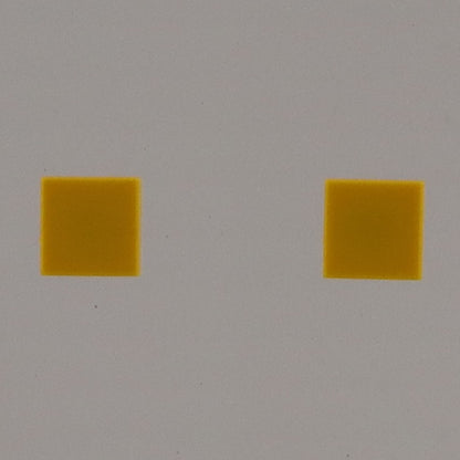 1X1 TILE STUD EARRINGS
