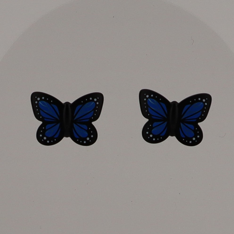 BUTTERFLY STUD EARRINGS