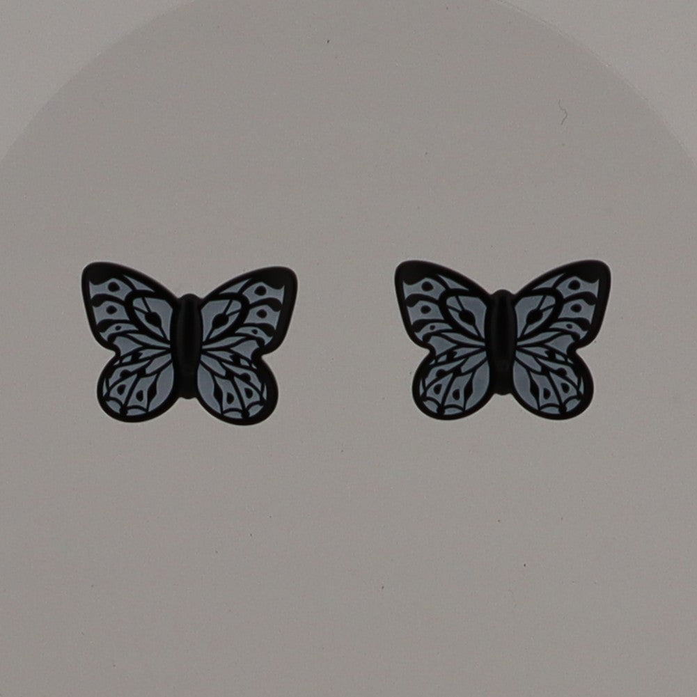 BUTTERFLY STUD EARRINGS