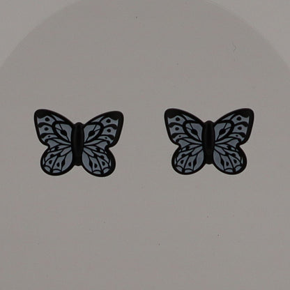 BUTTERFLY STUD EARRINGS