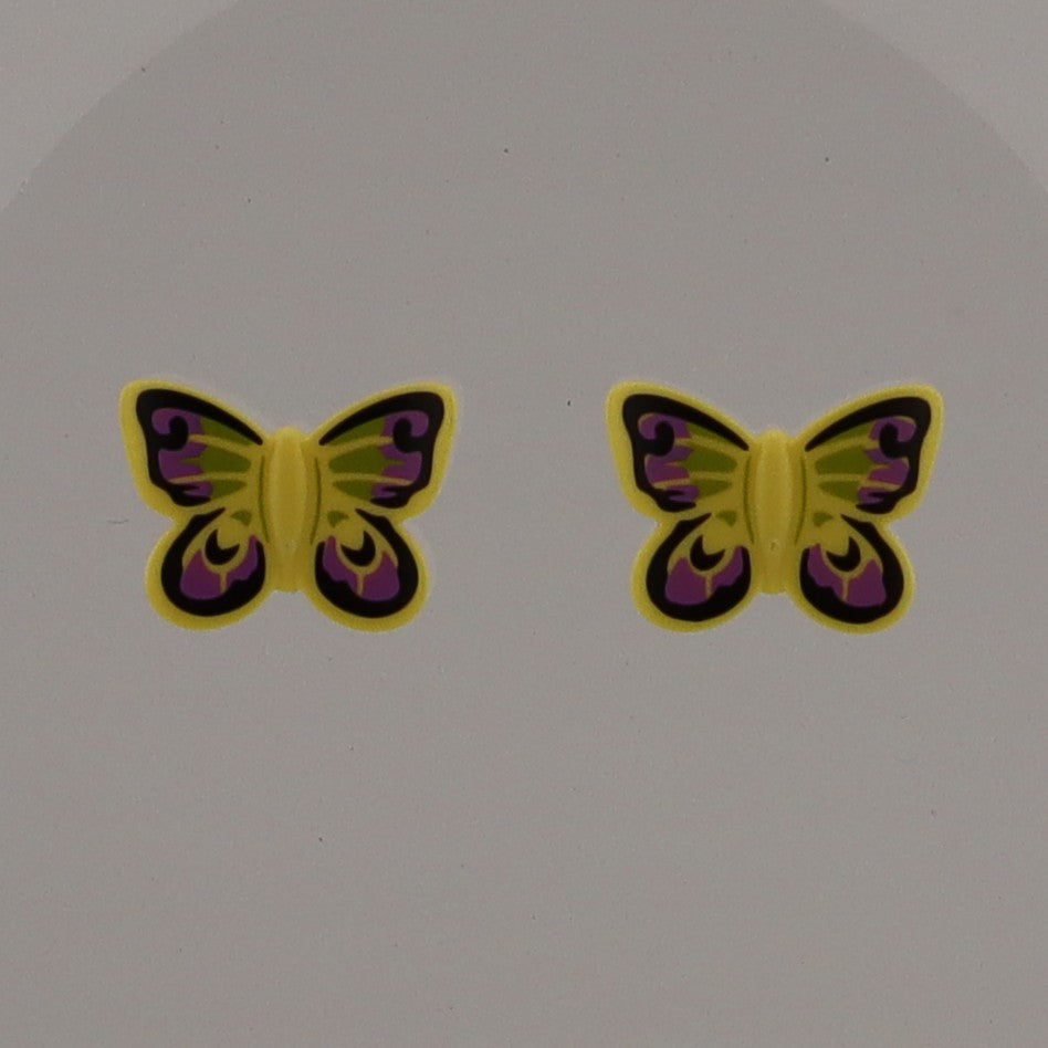 BUTTERFLY STUD EARRINGS
