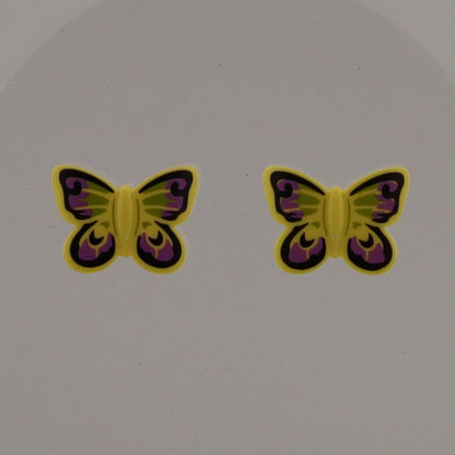 BUTTERFLY STUD EARRINGS
