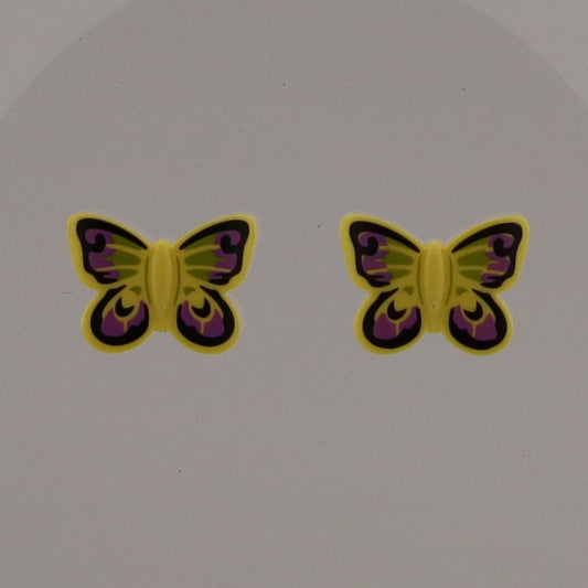 BUTTERFLY STUD EARRINGS