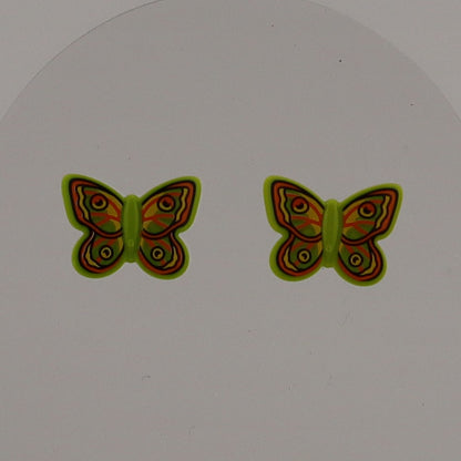 BUTTERFLY STUD EARRINGS