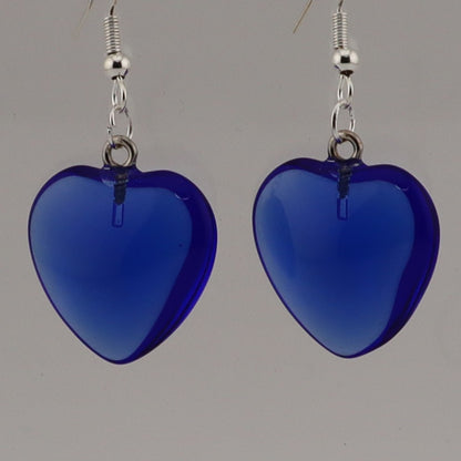 GEMS/GLASS & ROCK EARRINGS AND PLASTIC IMITATION