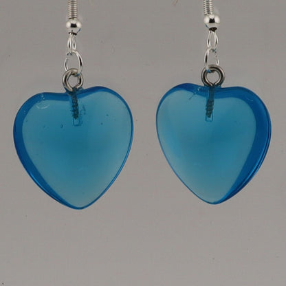 GEMS/GLASS & ROCK EARRINGS AND PLASTIC IMITATION