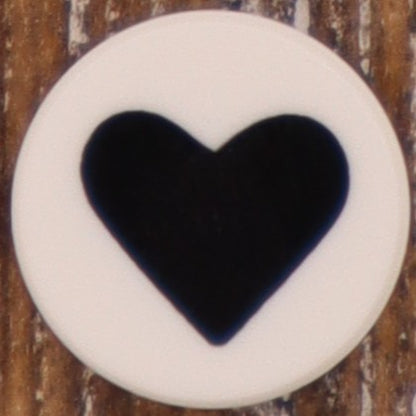 1X1 TILE ROUND PRINTED STUD EARRINGS
