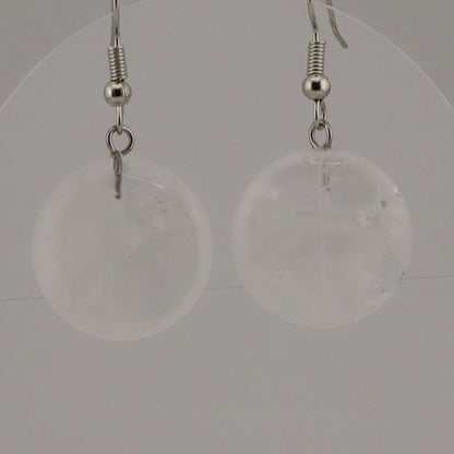 GEMS/GLASS & ROCK EARRINGS AND PLASTIC IMITATION