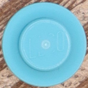 1X1 PLATE ROUND STUD EARRINGS