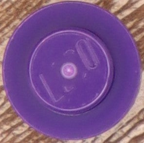 1X1 PLATE ROUND STUD EARRINGS