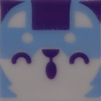 1X1 TILE PRINTED STUD EARRINGS